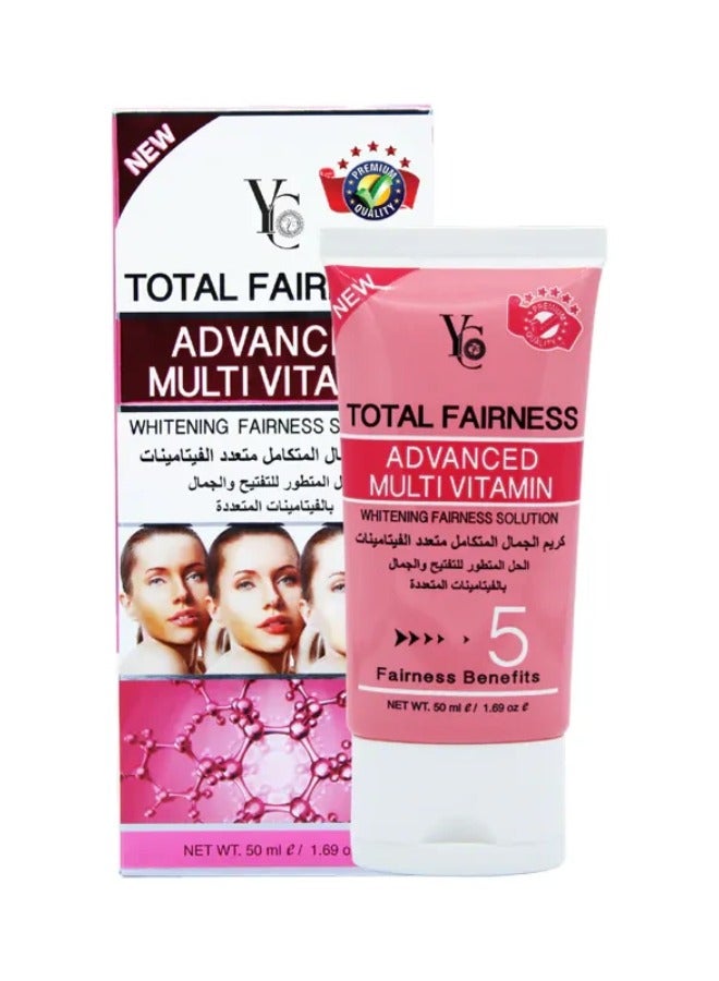 YC Two Pieces Of Total Fairness Advanced Multi Vitamin 2x50 ml - Image 3