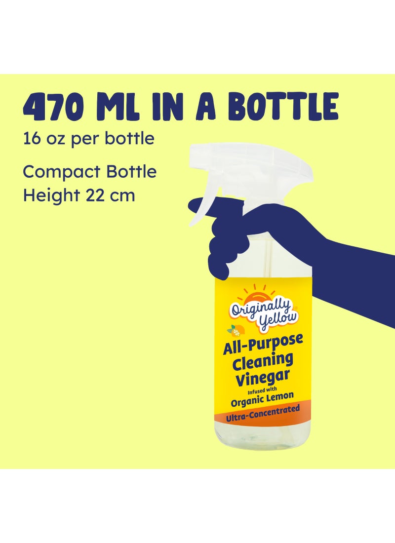 Originally Yellow All Purpose Cleaner Vinegar Spray Lemon - Image 5