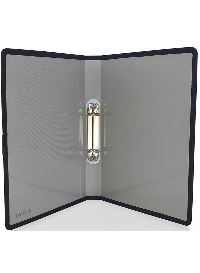 Maxi A4 Size Two Ring Binder Black  - Image 2