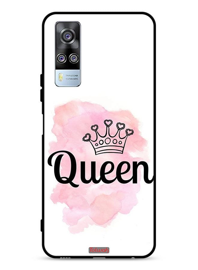 Tolwak vivo Y53s 4G Protective Case Cover Queen Art - Image 1