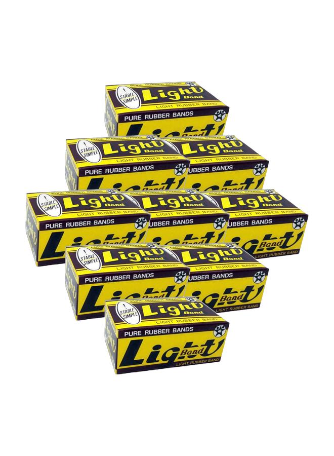 Kutswa Pure Light Rubber Bands Pack of 9 - Image 1