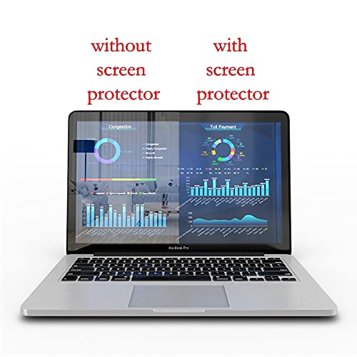 EZ-Pro Screen Protector Anti Blue light screen protector (2 pack) for Macbook Air 13 inch (Released in 2010-2017). Filter out Blue Light and relieve computer eye strain to help you sleep better - Image 2