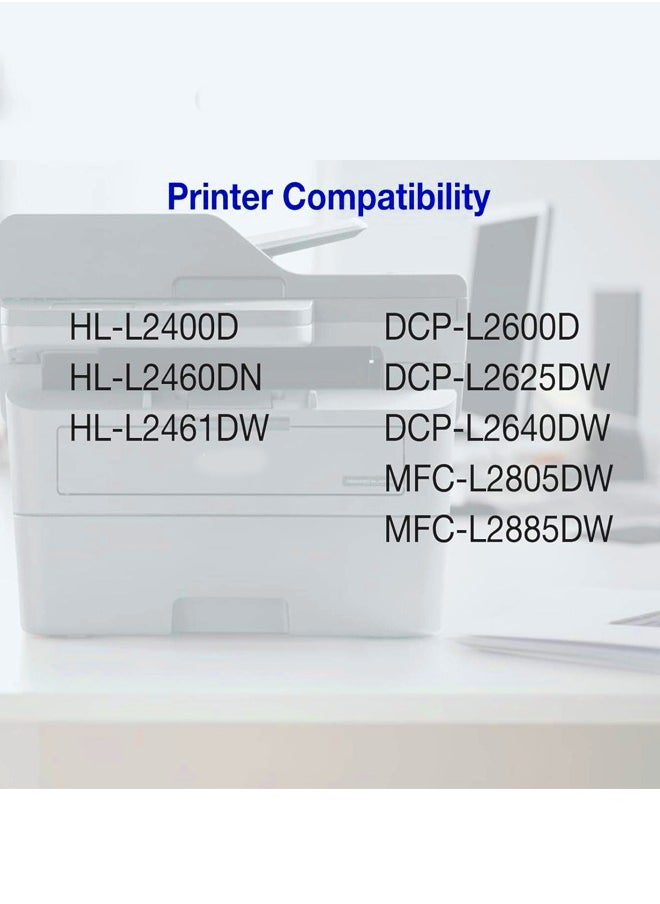 أوفيس ميكر Office Maker TN2500XL High Yield Black Ink Printer Compatible Toner Cartridge, Prints up to 3000 pages  - Image 2