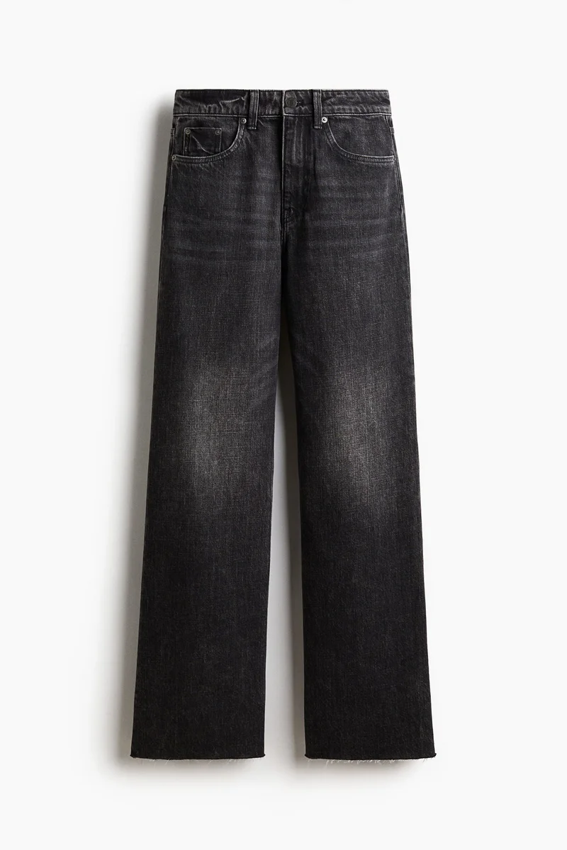 H&M Wide High Jeans
