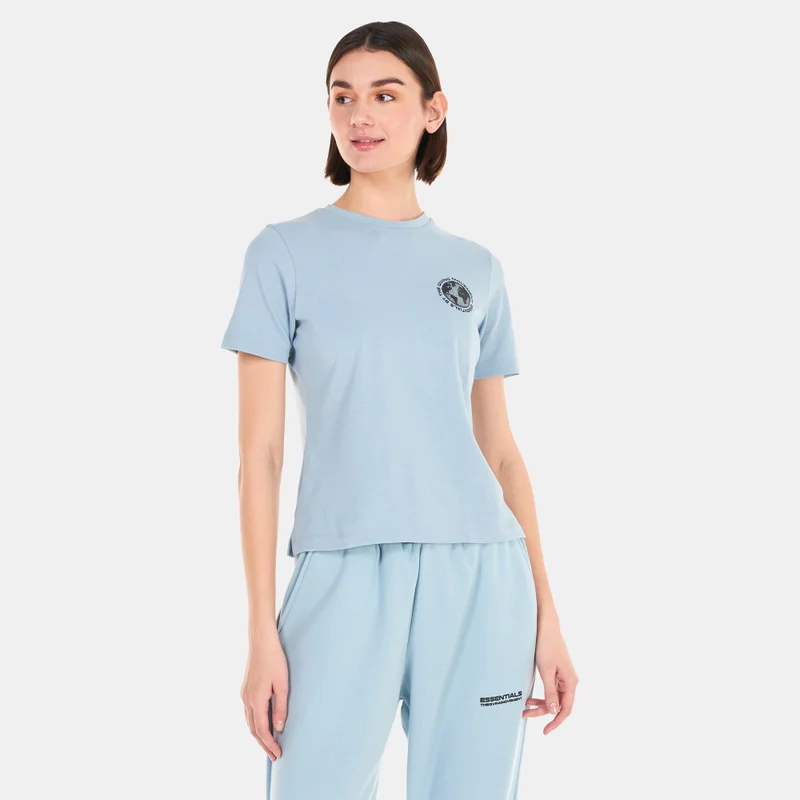 The Giving Movement Women's Regular Fit Printed T-Shirt