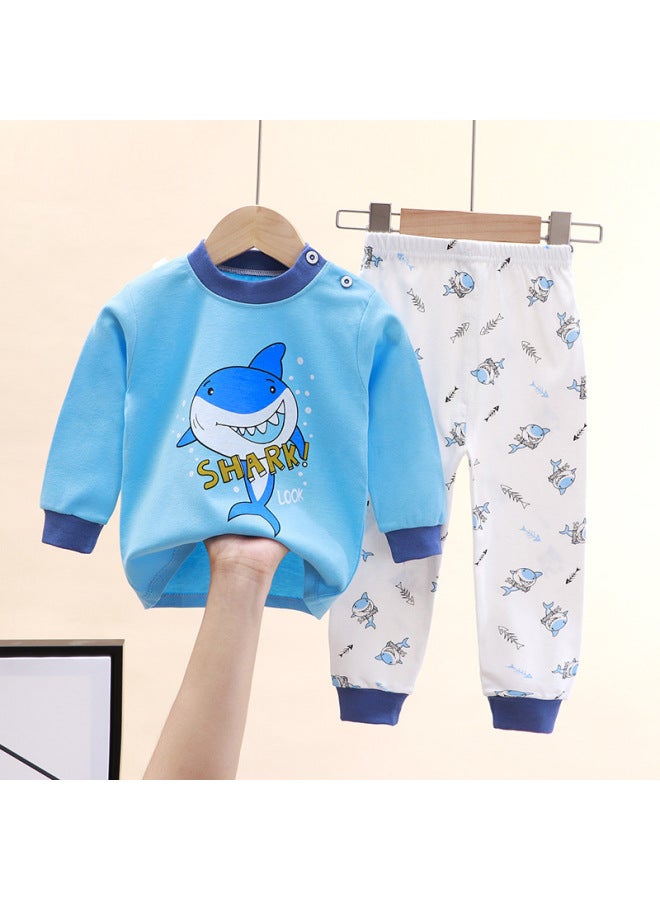 New Underwear Set Boys And Girls Autumn Clothes Autumn Pants Children's Cotton Thermal Underwear Children's Pajamas