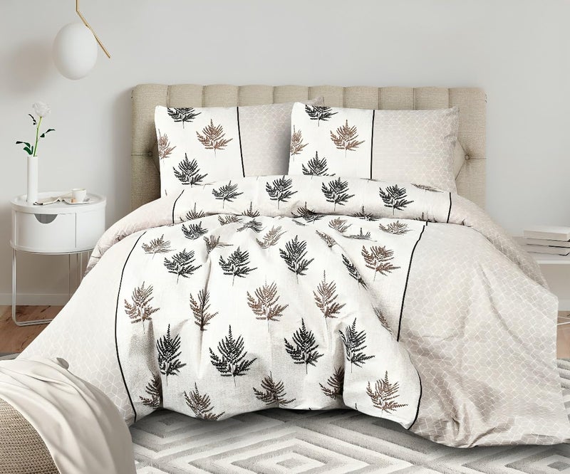 Laying Style™ Supersoft Glace Cotton Double Bed AC Comforter Set King Size Double Bed with 1 Flat Bedsheet with 2 Pillow Covers II 4 pc Bedding Set - (Comforter with Bedsheet) - Image 4