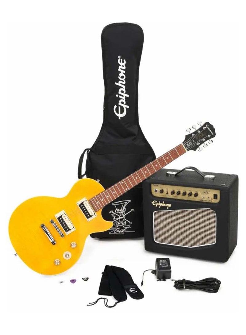 Epiphone مجموعة جيتار كهربائي صلبة مع مكبر صوت كومبو بقوة 15 وات - Image 2