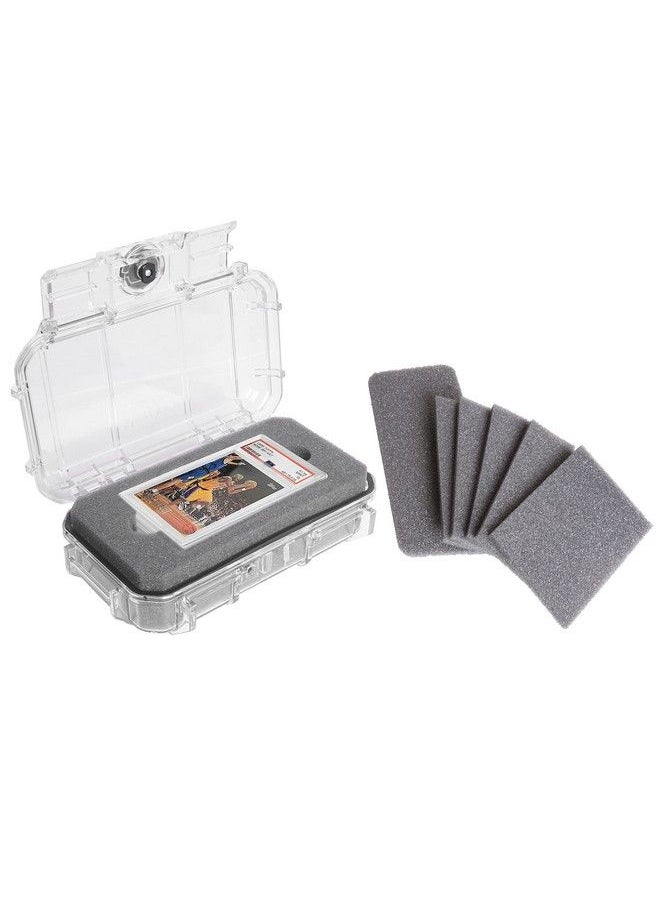 Case Club - 9 Graded Card Slab Case Fits Up To 9 Psa Slabs Organize Pokemon & Sports Trading Graded Card Case Heavy Duty Airline Approved Impact Resistant Lockable - Image 1