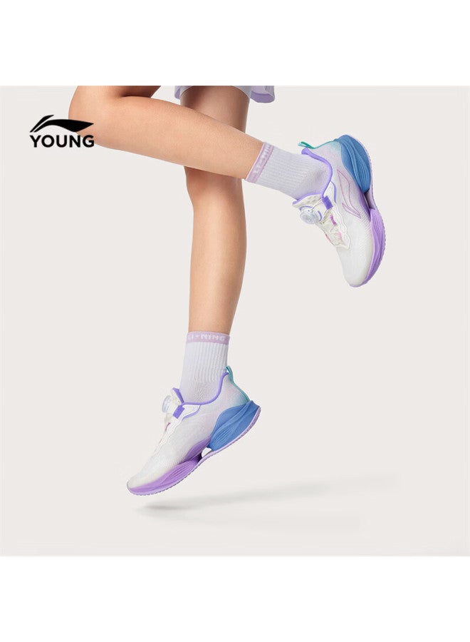 Li-ning Youth Ultra-light 22 Reflective High Rebound Running Shoes Ykfw144-63.5 - Image 1