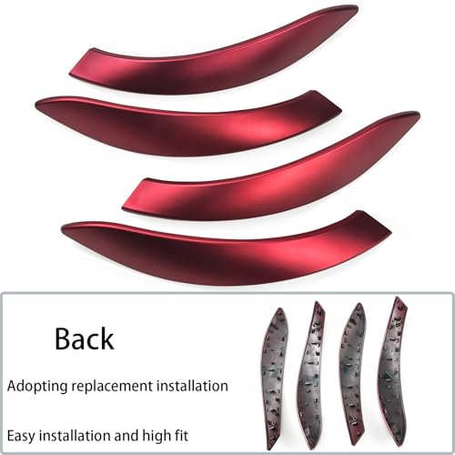CHUANGHUI Car Door Handle for BMW 3 4 Series 3GT F34 F36 F30 2013-2018 Interior Door Handles Replace Cover Car Door Handle 320i 328i 330i 335i 340i (Sport Red) - Image 3