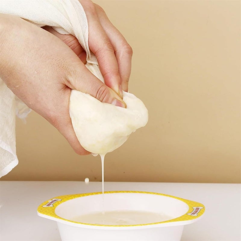 Cheese Cloth for Straining, 6 pcs Reusable Hemmed Cheesecloth 20 x 20 Inches for Straining, Filtering, Canning, Covering, Polishing and Decoration - Image 5