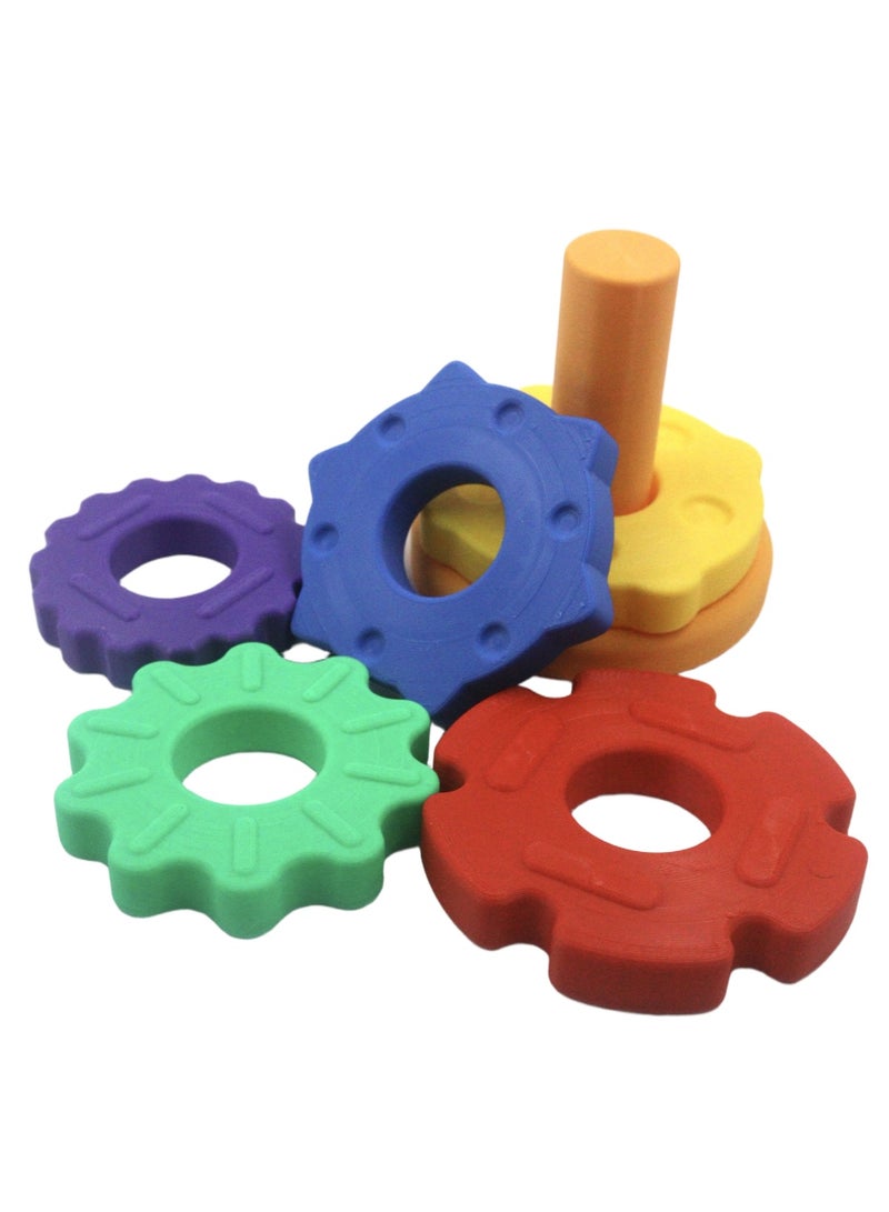 3D Brothers Shape Sorter Stacker Toy for Kids - Educational and Fun Learning Toy - Image 2