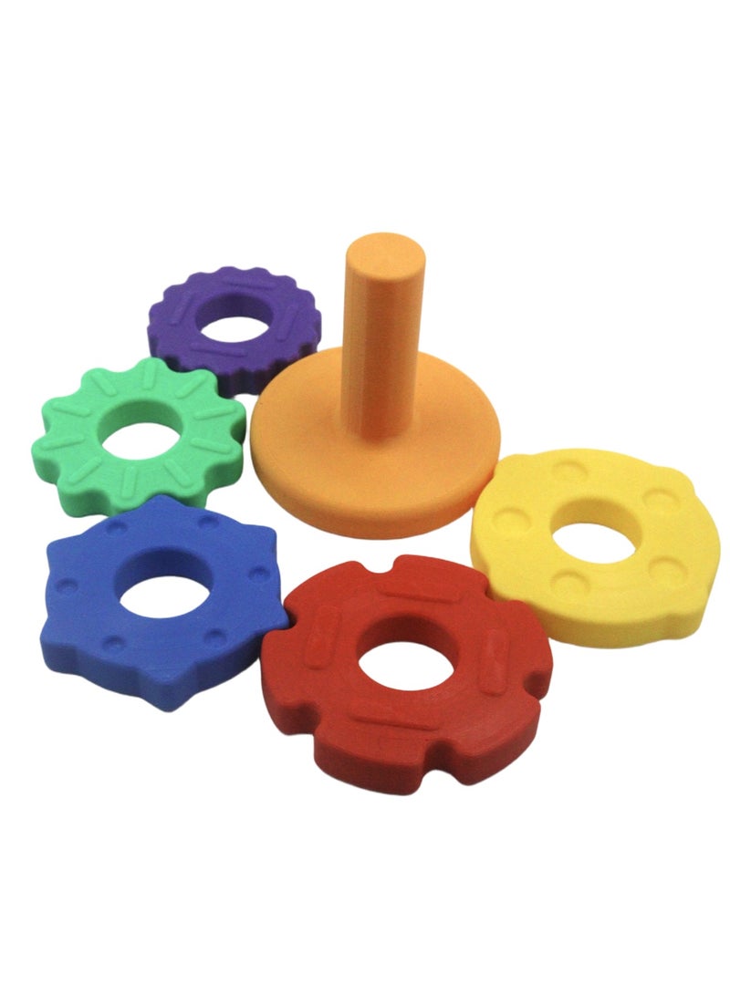 3D Brothers Shape Sorter Stacker Toy for Kids - Educational and Fun Learning Toy - Image 3