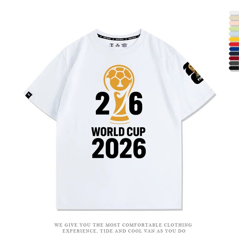 FIFA 2026 FIFA World Cup Fan T-Shirt - Cotton Short Sleeve  Tee - Image 1