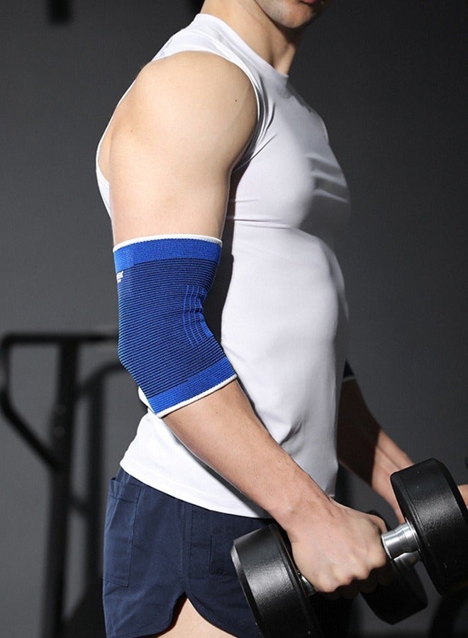جينجبا سابورت دعامة الكوع الرياضية للبالغين في الهواء الطلق وكرة السلة والكرة الطائرة ورفع الأثقال واللياقة البدنية وركوب الدراجات ومعدات الحماية لتخفيف آلام الكوع للاعبي التنس والجولف - أكمام ضغط الكوع لرفع الأثقال والتمارين واللياقة البدنية والتهاب المفاصل والتهاب الجراب - دعامة الكوع لالتهاب الأوتار للرجال والنساء - Image 5