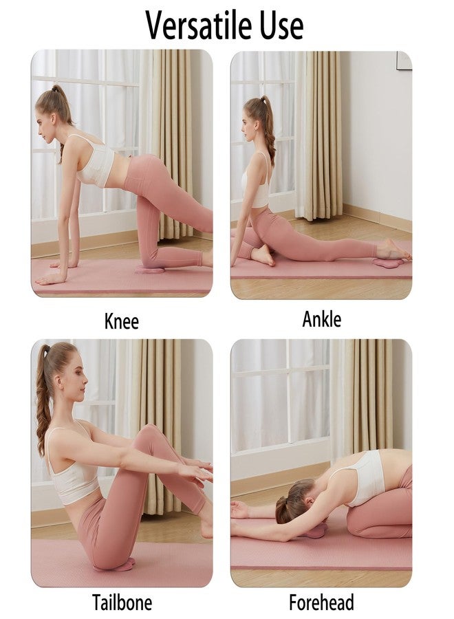 SAMTKA Premium Exercise Knee Support Set of 10 | Thick Foam Yoga Pilates Cushion for Women Men | Knees Elbows Wrists Hands Head Protection (Pink) - Image 3
