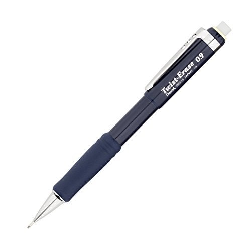 Pentel Twist-Erase III Mechanical Pencil, (0.9mm), Blue Barrel, Box of 12 (QE519C) - Image 2