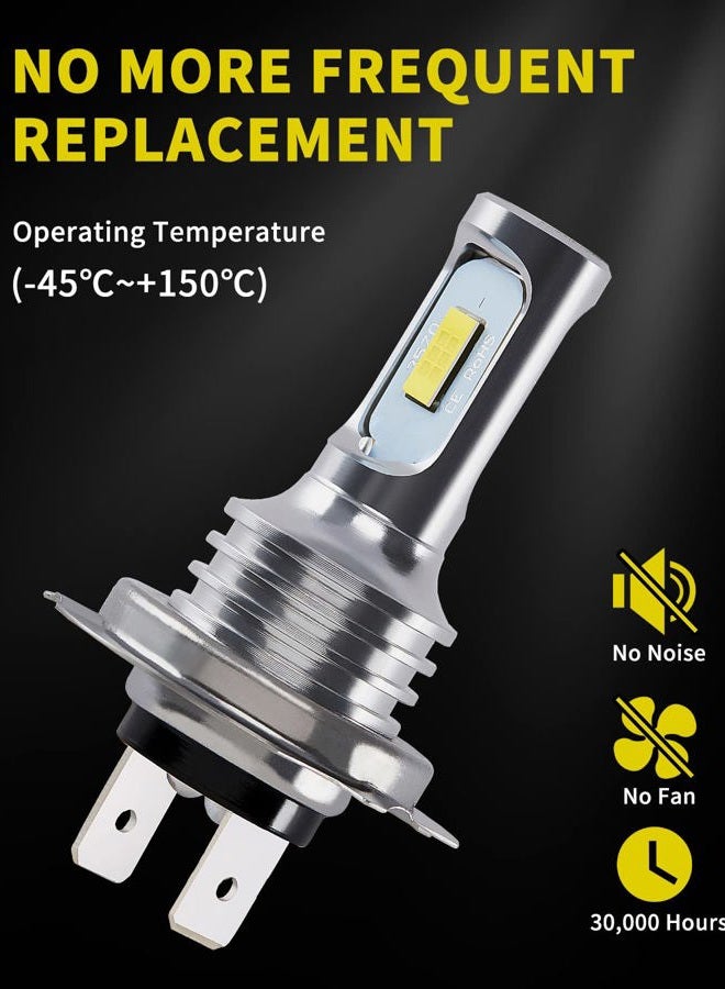 Antline Super Bright H7 H7LL LED Bulb 6000K White Newest Version 3570 CSP-Chips LED Fog Lights DRL Replacement (Pack of 2) - Image 5