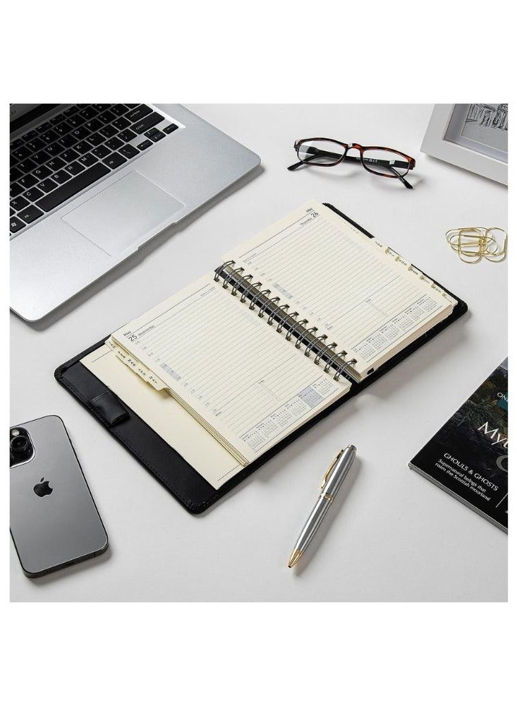 Collins Collins Elite 2024 Diary Compact week to view Planner (with Appointments) - Business Planner and Organiser - January to December 2024 Diary - Daily - Black  - Image 5