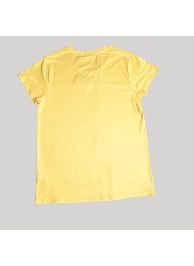 Peanuts PEANUT WOMENS SHORT SLEEVE PAJAMA SETS , SILKY POLYESTER  - Image 4