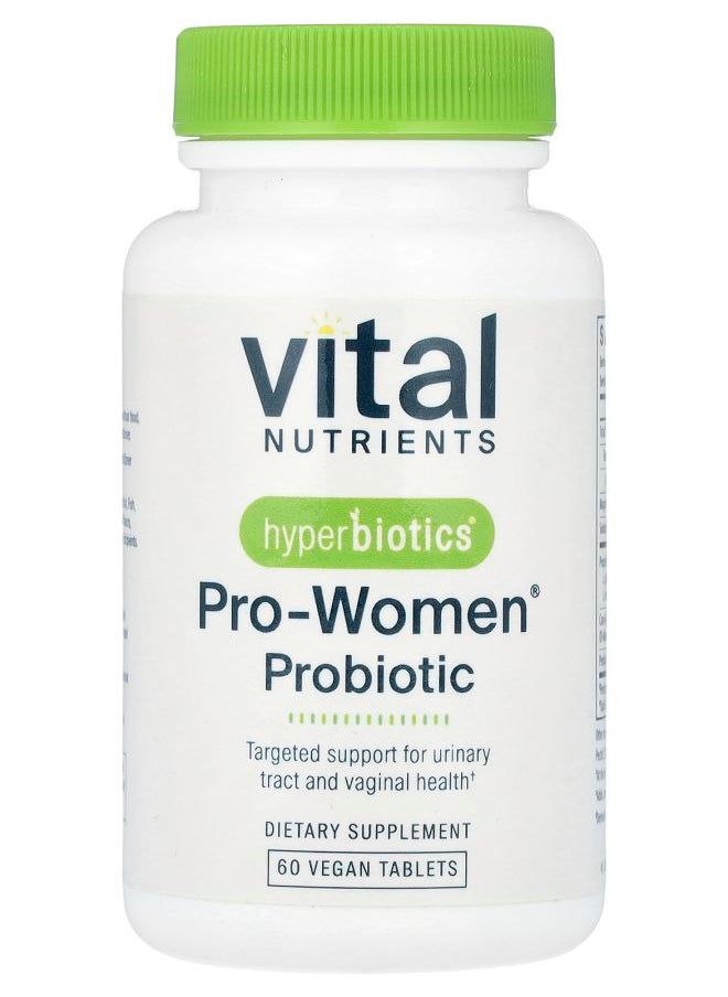 Vital Nutrients Pro-Women® Probiotic 60 Vegan Tablets 