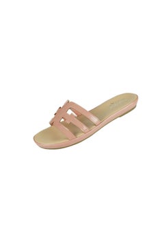 Michelle Morgan Michelle Morgan Ladies Low Flat Round 114ZD675 Pink  - Image 3