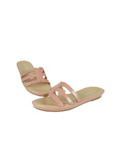 Michelle Morgan Michelle Morgan Ladies Low Flat Round 114ZD675 Pink  - Image 2