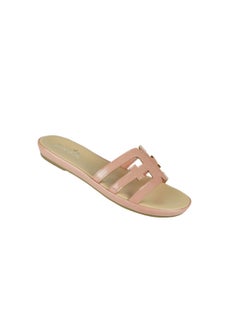 Michelle Morgan Michelle Morgan Ladies Low Flat Round 114ZD675 Pink  - Image 1