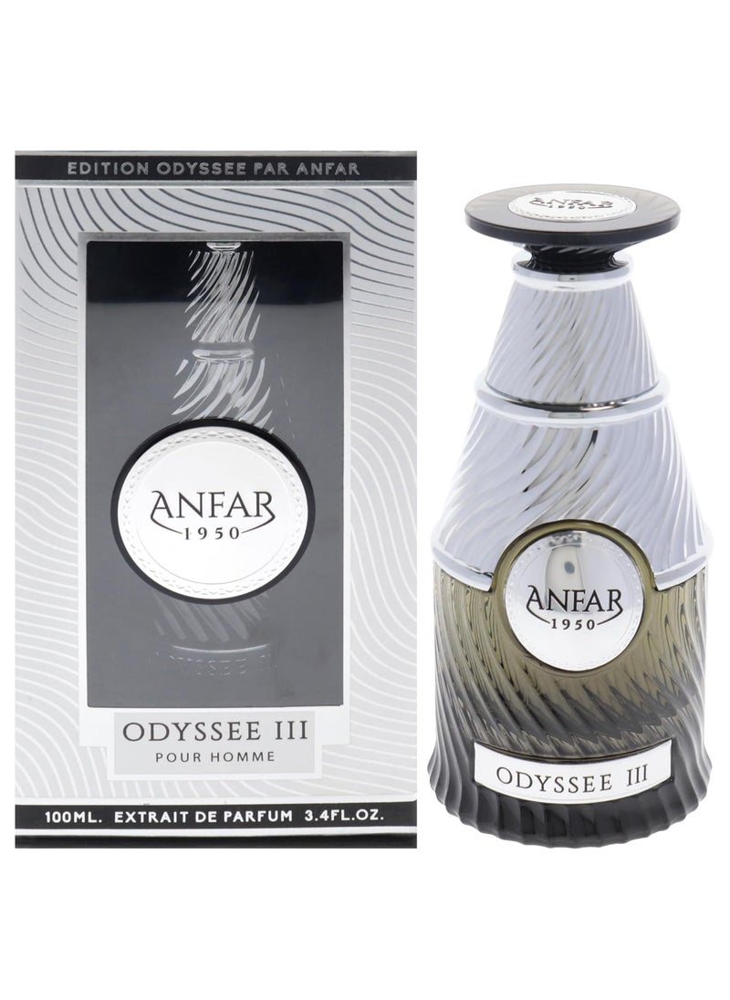 Anfar Odyssee III for Men  34 oz Extrait De Parfum Spray 