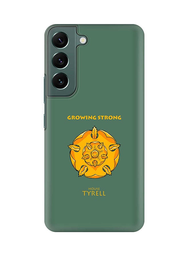 Stylizedd Case for Samsung Galaxy S22+ 5G Slim Snap Classic Series Shield Matte Finish Print - GOT House Tyrell - Image 1