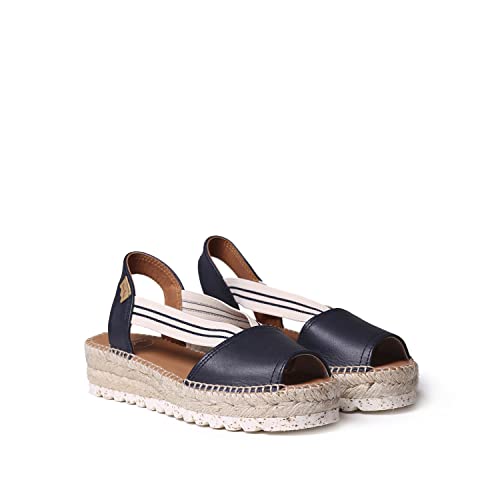 Toni Pons Women's Estel-Sw Flat Sandal, Mari/Navy, 5 - Image 2