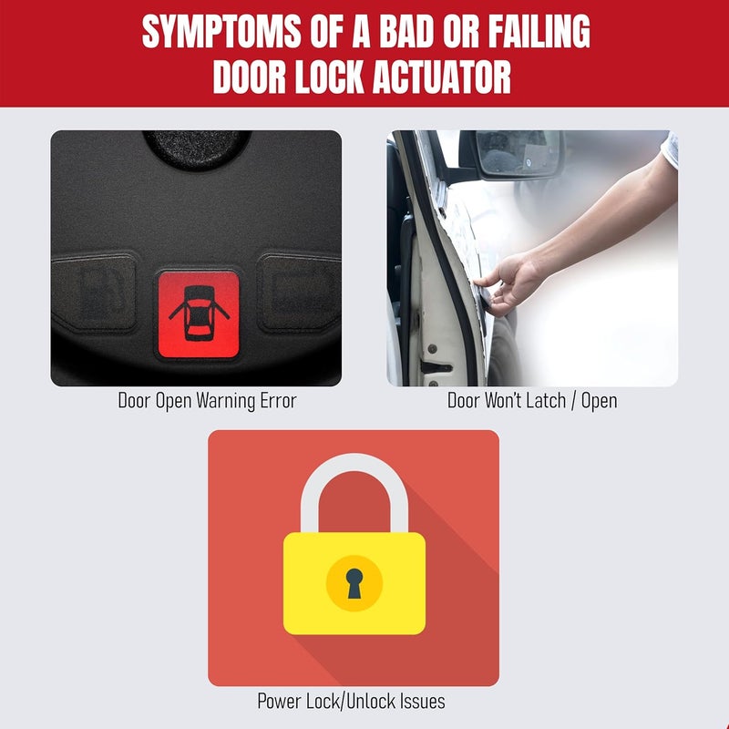 AA Ignition Front Left Driver Side Door Lock Latch Actuator Replacement by AA Ignition - Compatible with Ford Explorer, F150, Mustang, Police Interceptor Sedan, Taurus - Image 5