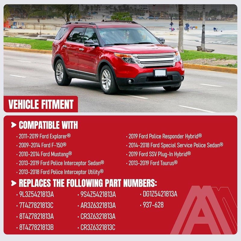 AA Ignition Front Left Driver Side Door Lock Latch Actuator Replacement by AA Ignition - Compatible with Ford Explorer, F150, Mustang, Police Interceptor Sedan, Taurus - Image 4