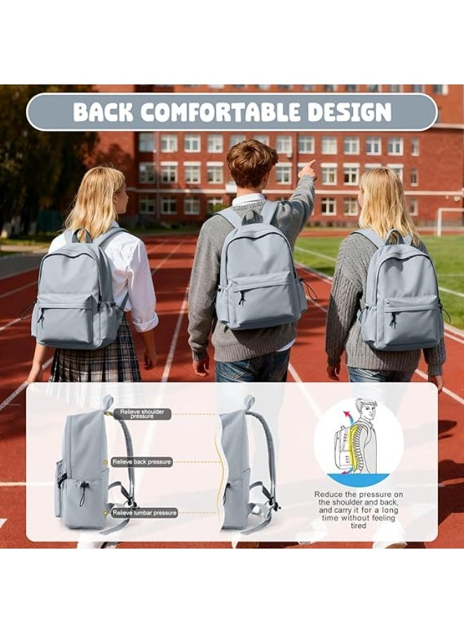 VECAVE VICAF Lightweight Casual Backpack for Women, Travel and School Laptop Bag with Dedicated Laptop Pocket, Comfortable and Stylish Large-Capacity Design for Daily Essentials, Water-Resistant and Ideal for Work, College, and Trips – Backpack – Water-Resistant Bag – College Bag – Lightweight Bag – Women’s Backpack - Image 2