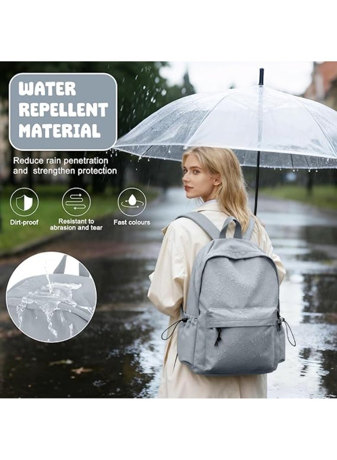 VECAVE VICAF Lightweight Casual Backpack for Women, Travel and School Laptop Bag with Dedicated Laptop Pocket, Comfortable and Stylish Large-Capacity Design for Daily Essentials, Water-Resistant and Ideal for Work, College, and Trips – Backpack – Water-Resistant Bag – College Bag – Lightweight Bag – Women’s Backpack - Image 3