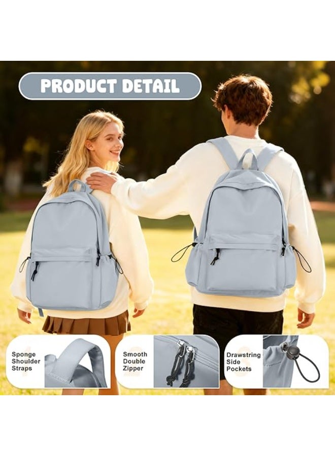 VECAVE VICAF Lightweight Casual Backpack for Women, Travel and School Laptop Bag with Dedicated Laptop Pocket, Comfortable and Stylish Large-Capacity Design for Daily Essentials, Water-Resistant and Ideal for Work, College, and Trips – Backpack – Water-Resistant Bag – College Bag – Lightweight Bag – Women’s Backpack - Image 4
