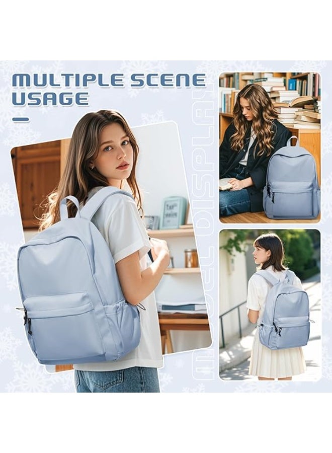 VECAVE VICAF Lightweight Casual Backpack for Women, Travel and School Laptop Bag with Dedicated Laptop Pocket, Comfortable and Stylish Large-Capacity Design for Daily Essentials, Water-Resistant and Ideal for Work, College, and Trips – Backpack – Water-Resistant Bag – College Bag – Lightweight Bag – Women’s Backpack - Image 5