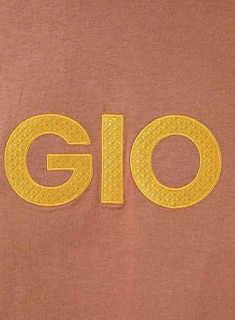 GIORDANO  Men's Cotton Signature Print Tee for Men | Best Price UAE