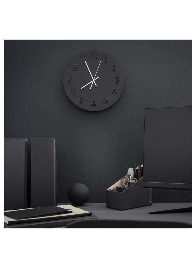 erorex Wall clock, black, 30 cm - Image 3