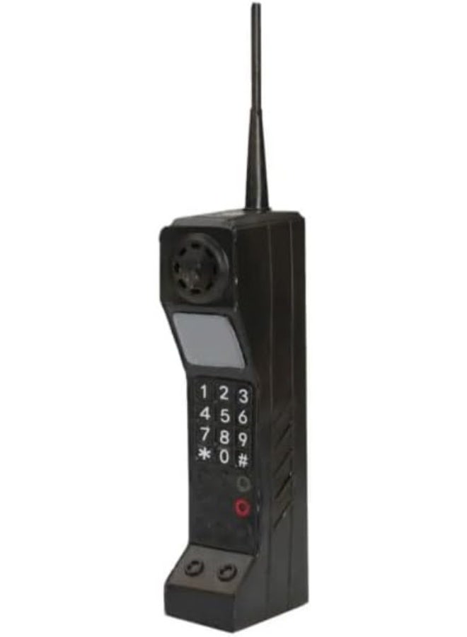 Vintage Retro Brick Mobile Phone, for Family Decoration, Vintage Shop, Coffee Decoration. (Black) - Image 1