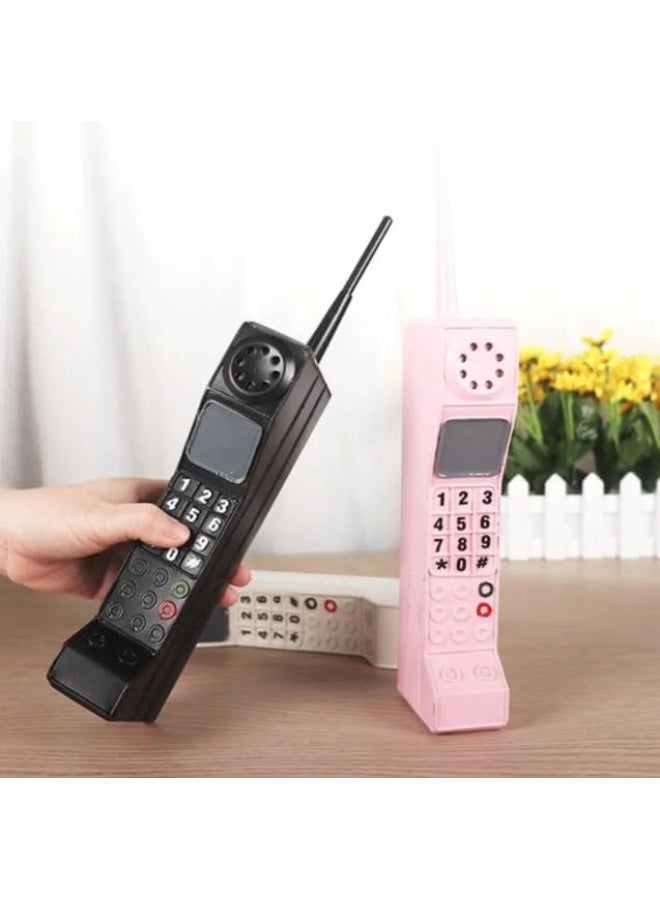 Vintage Retro Brick Mobile Phone, for Family Decoration, Vintage Shop, Coffee Decoration. (Black) - Image 3