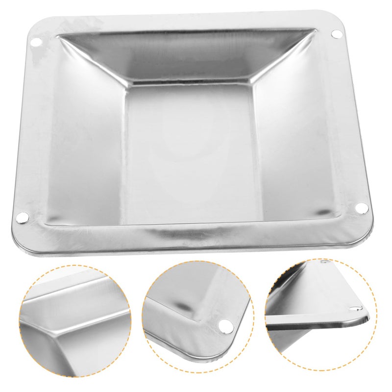 منفضة سجائر معدنية وسلة نفايات للاستخدام الداخلي والخارجي قطعة واحدة - Image 2