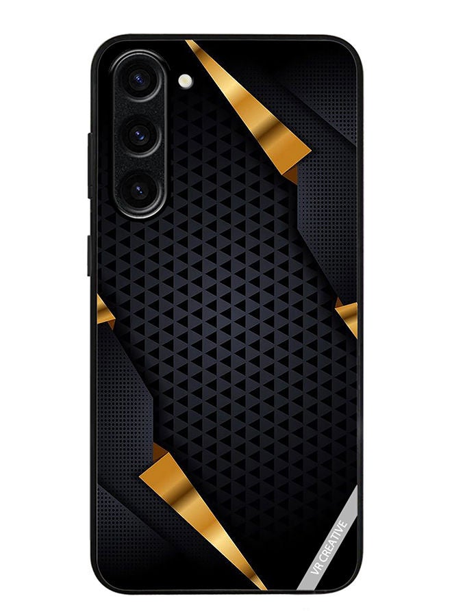 VR CREATIVE Protective Case Cover For Samsung Galaxy S23 Texture Design Multicolour - Image 1