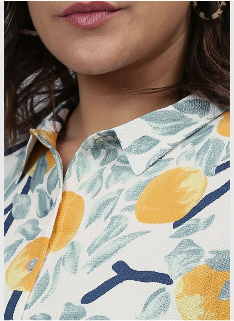 Instafab Plus Casual Top