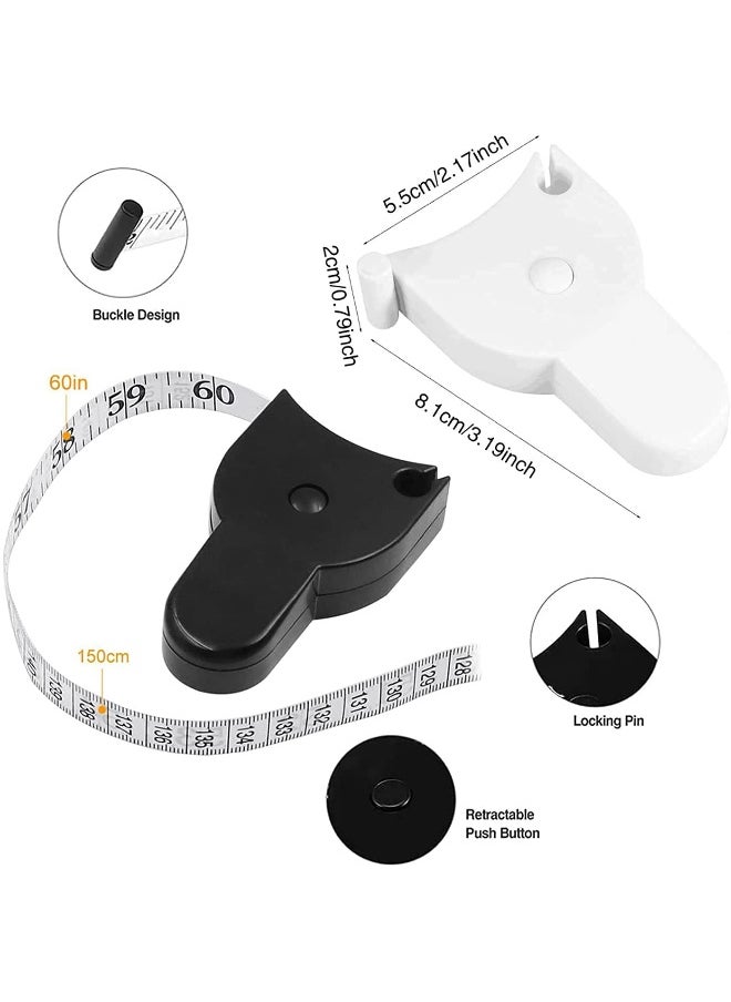 Generic Dr.Cheol Automatic Telescopic Tape Measure Digital, Body Measure Tape, Self-tightening Body Measuring Ruler, Portable Multifunctional Body Measuring Tape Retractable Ruler Tool  - Image 3