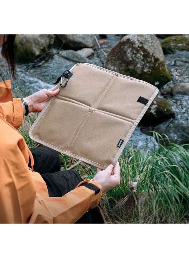 Thick All Season Folding Cushion Mat Heavy Duty Portable Compact With Carry Handle - Image 2
