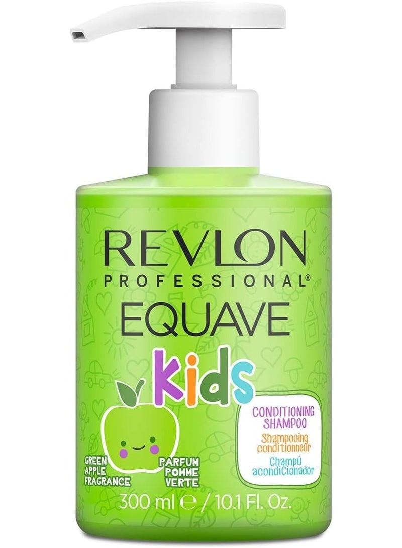 Revlon Professional Equave Kids Shampoo Conditioner Pomme Verte 300 ml - Image 1