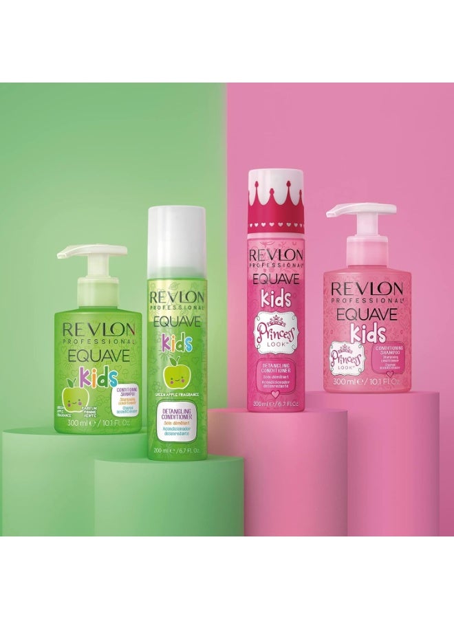 Revlon Professional Equave Kids Shampoo Conditioner Pomme Verte 300 ml - Image 4