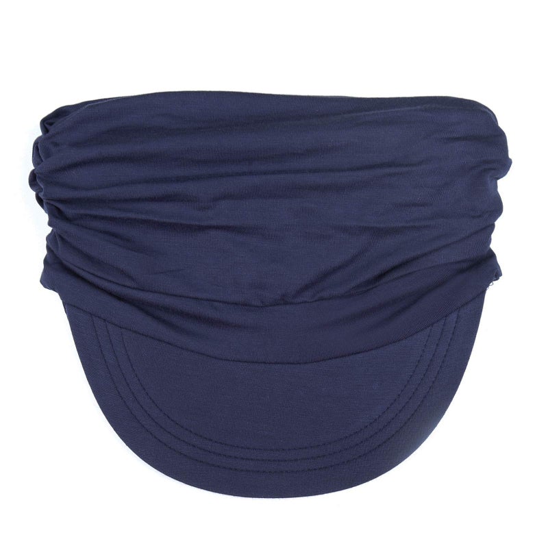 Winitas Chemo Hat for Women Soft Summer Navy - Image 4